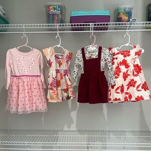 Bundle of 3T toddler girl dresses